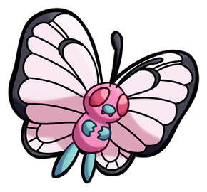 Pink Butterfree (Male)